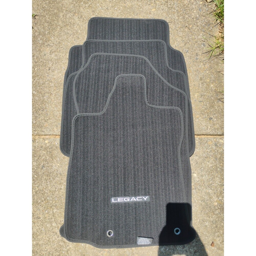 2022 Genuine OEM Subaru Legacy 4pc Carpet Floor Mats Black J501SAN030